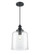 Khrisa One Light Pendant in Matte Black (59|218201MB)