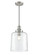 Khrisa One Light Pendant in Brushed Nickel (59|218201BN)