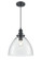 Khrisa One Light Pendant in Matte Black (59|218101MB)