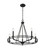 Jody Five Light Chandelier in Matte Black (59|21605MB)