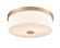 Laphia Two Light Flushmount in Modern Gold (59|214102MG)