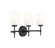 Keylee Three Light Vanity in Matte Black (59|19603MB)