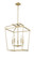 Nellita Five Light Pendant in Vintage Brass (59|19005VB)