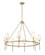 Adorra Eight Light Chandelier in Vintage Brass (59|16608VB)