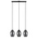Estanys Three Light Pendant in Black (217|204238A)