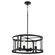 Colburn Four Light Pendant in Matte Black (19|8231459)