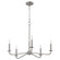 Rutherford Five Light Chandelier in Satin Nickel (19|6307565)