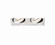 Baby Tango LED Recessed Multiple in White (40|BTGO2TL02FG1035WCL)