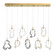 Norah LED Linear Chandelier in Gold (40|49239010)