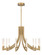12 Light Chandelier in Gold (40|49011012)