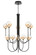 Iissa LED Chandelier in Matte Black (40|48926032)