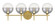 IISSA IISSA-VAN-4LT-GD-SK in Gold (40|48916028)