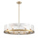 Skye Eight Light Chandelier in Brass (78|AC12178BR)