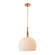 Kate One Light Pendant in Brushed Brass (78|AC12110BR)