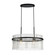 Ava Two Light Chandelier in Black (78|AC12082BK)