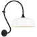 Academy Barn Light LED Barn Light in Matte Black (268|TOB2804MBKS7WHT)