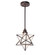 Moravian Star One Light Pendant in Craftsman Brown (57|280032)