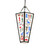Bigfork LED Pendant in Solar Black (57|277740)