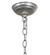 Six Light Chandelier Hardware in Light Sandstone (57|277039)