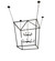 Kitzi 18 Light Pendant in Solar Black (57|276213)