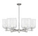 Arcadia Six Light Chandelier in Satin Nickel (405|7166CRSNG5598CL)