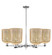 Arcadia Six Light Chandelier in Polished Chrome (405|7166CRPCG5598ME)