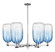 Arcadia Six Light Chandelier in Polished Chrome (405|7166CRPCG4827SB)