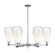 Arcadia Six Light Chandelier in Polished Chrome (405|7166CRPCG4806OP)