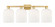 Arcadia Four Light Bath Vanity in Brushed Brass (405|7164WBBG5598GWH)