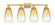 Arcadia Four Light Bath Vanity in Brushed Brass (405|7164WBBG4806AM)