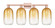 Arcadia Four Light Bath Vanity in Antique Copper (405|7164WACG4827AM)