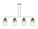 Arcadia Four Light Island Pendant in Brushed Satin Nickel (405|7164ISNG4806SL)