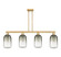 Arcadia Four Light Island Pendant in Brushed Brass (405|7164IBBG4827SL)