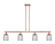 Arcadia Four Light Island Pendant in Antique Copper (405|7164IACG5595SM)