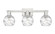 Arcadia Three Light Bath Vanity in Brushed Satin Nickel (405|7163WSNG12136CL)