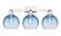 Arcadia Three Light Bath Vanity in Polished Chrome (405|7163WPCG4838SB)