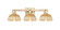 Arcadia Three Light Bath Vanity in Champagne Bronze (405|7163WCBNBD275NAT)