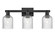 Arcadia Three Light Bath Vanity in Matte Black (405|7163WBKG5595SDY)
