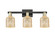 Arcadia Three Light Bath Vanity in Black Antique Brass (405|7163WBABG5595ME)