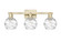 Arcadia Three Light Bath Vanity in Antique Brass (405|7163WABG12136CL)