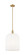 Arcadia One Light Mini Pendant in Brushed Brass (405|7163SBBG55912GWH)