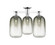 Arcadia Three Light Semi-Flush Mount in Polished Chrome (405|7163FPCG4827SL)