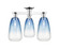 Arcadia Three Light Semi-Flush Mount in Polished Chrome (405|7163FPCG4806SB)