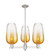 Arcadia Three Light Pendant in Satin Nickel (405|7163CRSNG4847AM)