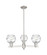 Arcadia Three Light Pendant in Satin Nickel (405|7163CRSNG12136CL)