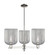 Arcadia Three Light Pendant in Polished Nickel (405|7163CRPNG5598SM)