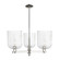 Arcadia Three Light Pendant in Polished Nickel (405|7163CRPNG5598SDY)