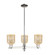 Arcadia Three Light Pendant in Polished Nickel (405|7163CRPNG5595ME)