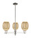 Arcadia Three Light Pendant in Polished Nickel (405|7163CRPNG4596ME)