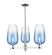 Arcadia Three Light Pendant in Polished Chrome (405|7163CRPCG4847SB)